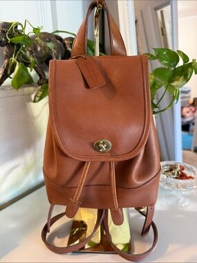 Vintage small Coach daypack bag